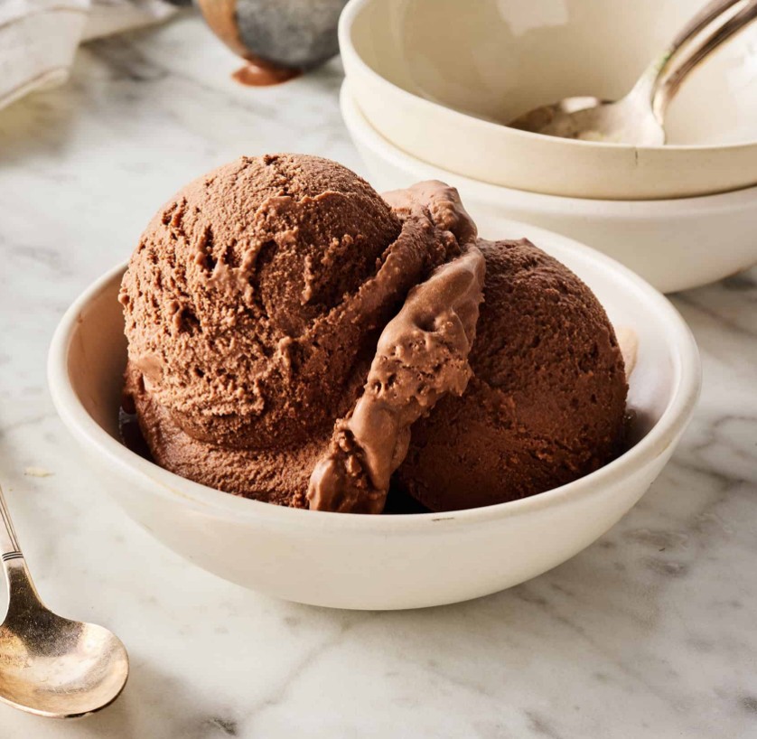 Dessert: Chocolate Ice Cream